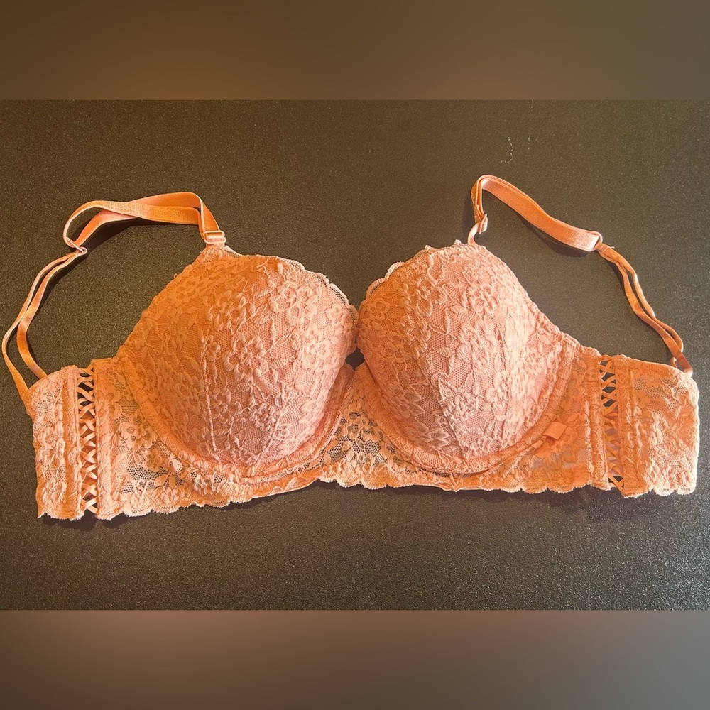 VS Lace Up Lightly Lined Bra